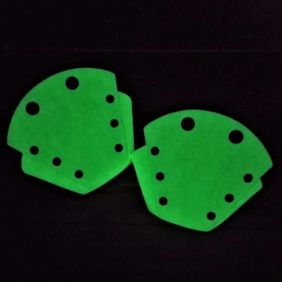 Roller Skates Toe Guards   Glow Roller Skate Toe Caps  Halloween - Picture 3 of 14
